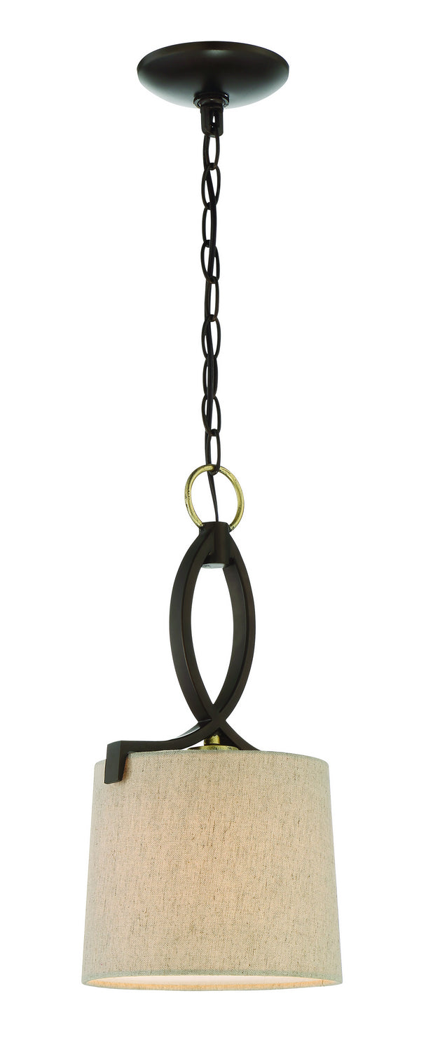 Craftmade - 46391-ANGBZ - One Light Mini Pendant - Colonial - Antique Gold/Bronze