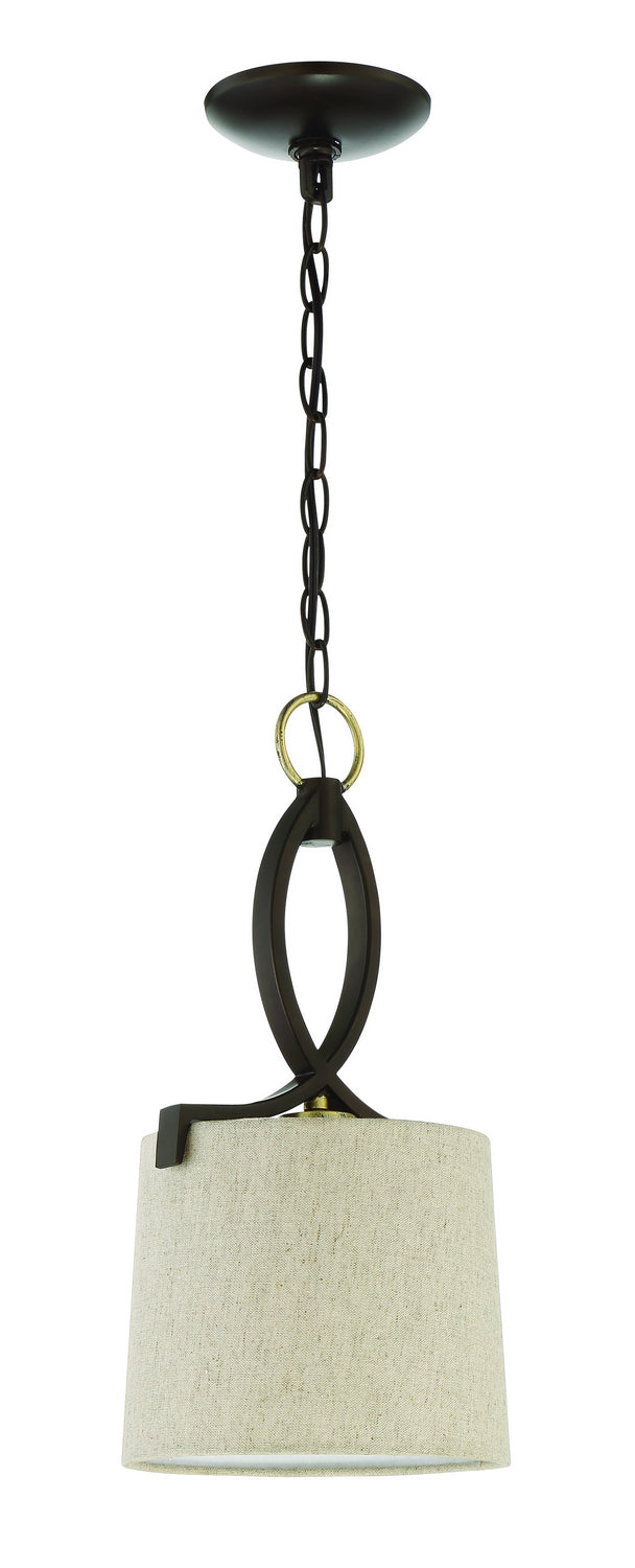 Craftmade - 46391-ANGBZ - One Light Mini Pendant - Colonial - Antique Gold/Bronze