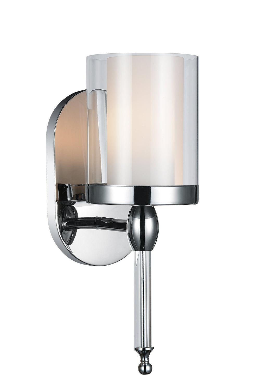 CWI Lighting - 9851W5-1-601 - One Light Bathroom Sconce - Maybelle - Chrome