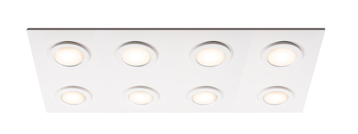 Kuzco Lighting - FM4425-WH/WH - LED Flush Mount - Broadway - White/White