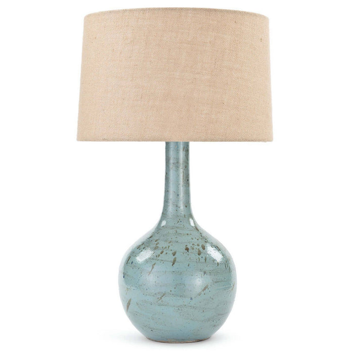 Regina Andrew - 13-1189 - One Light Table Lamp - Fluted - Blue