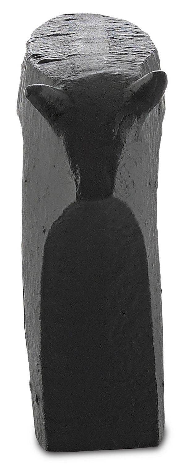 Currey and Company - 1200-0062 - Bull - Sampson - Textured Matte Black