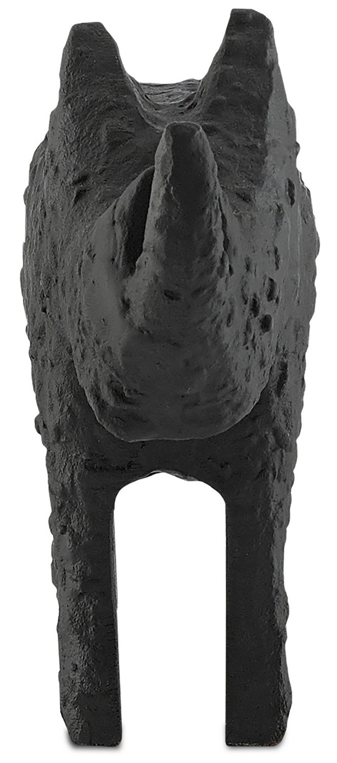 Currey and Company - 1200-0064 - Rhino - Kano - Textured Matte Black