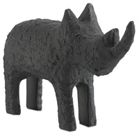 Currey and Company - 1200-0064 - Rhino - Kano - Textured Matte Black