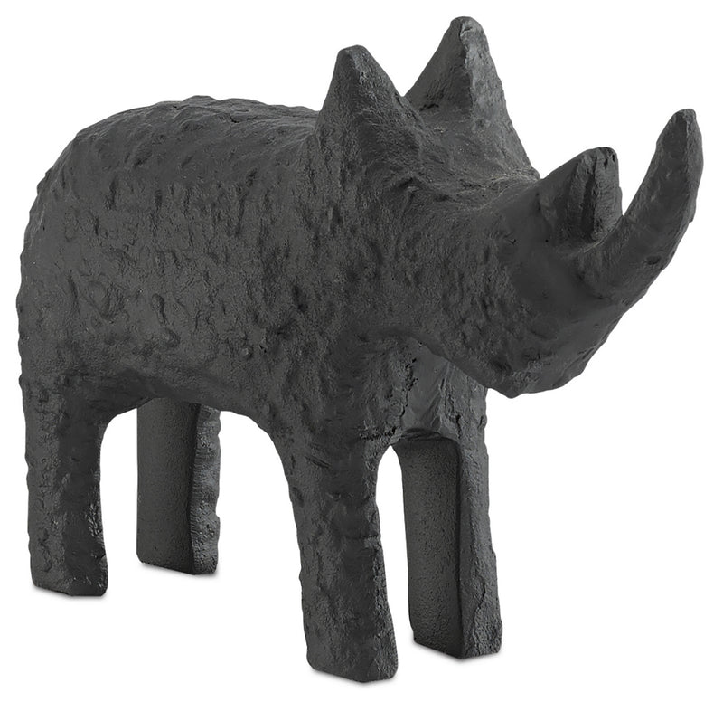 Currey and Company - 1200-0064 - Rhino - Kano - Textured Matte Black