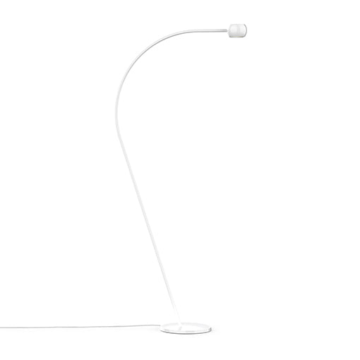 Kuzco Lighting - FL46660-GWH - LED Floor Lamp - Flux - Gloss Black|Gloss White