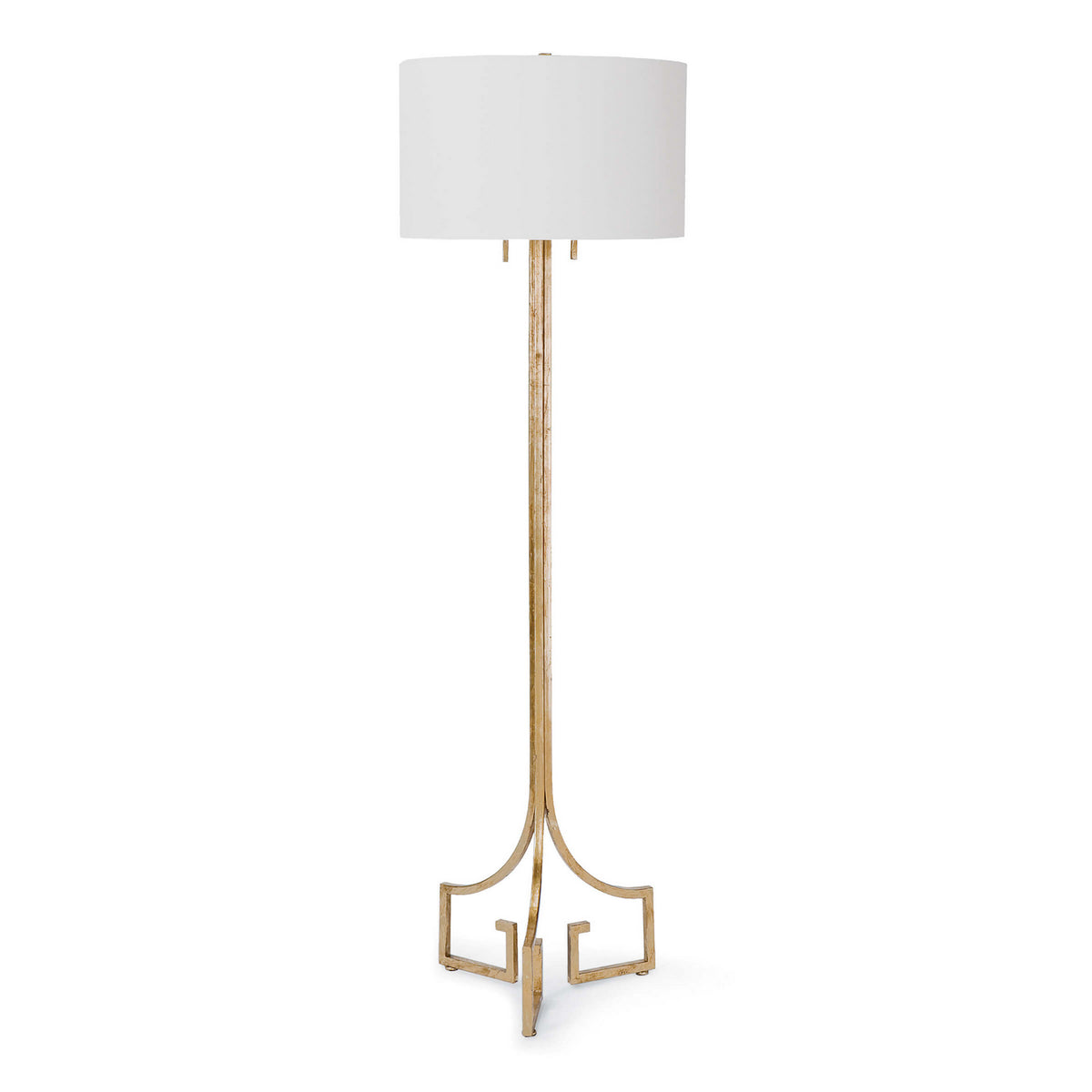 Regina Andrew - 14-1006AGL - Two Light Floor Lamp - Le - Gold Leaf