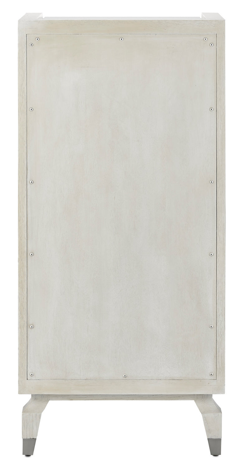 Currey and Company - 3000-0133 - Chest - Serena - Gray Salt/Pewter