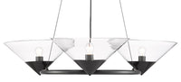 Currey and Company - 9000-0583 - Three Light Chandelier - Oil Rubbed Bronze