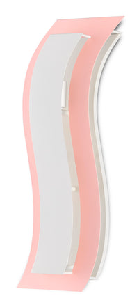 Currey and Company - 5000-0173 - One Light Wall Sconce - Sasha Bikoff - Blush Pink/White