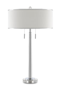 Currey and Company - 6000-0653 - Two Light Table Lamp - Lafew - Chrome