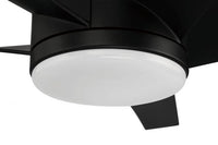 Craftmade - PUR54FB5 - 54"Ceiling Fan - Pursuit - Flat Black