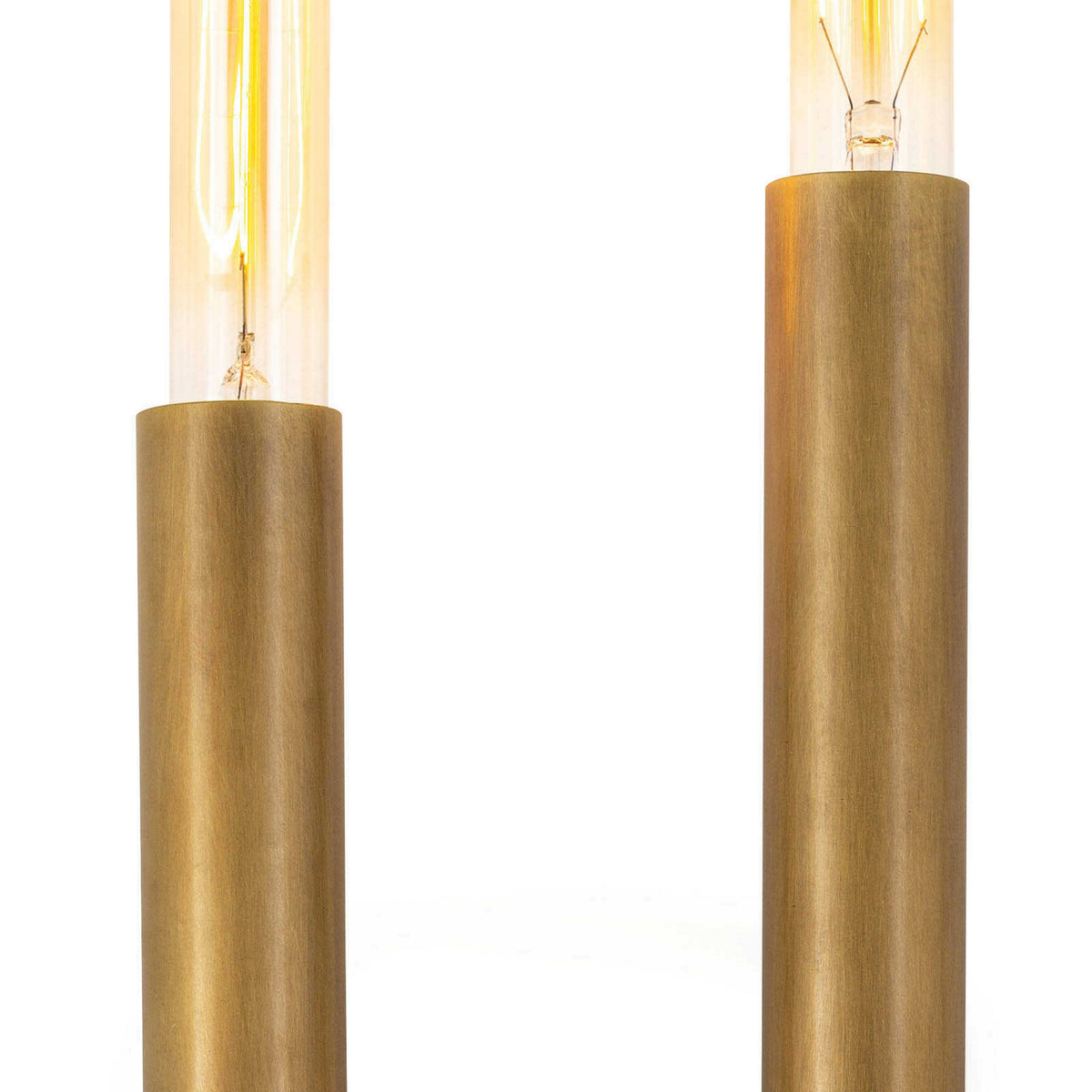 Regina Andrew - 15-1146NB - Two Light Wall Sconce - Wolfe - Natural Brass
