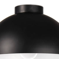 Regina Andrew - 17-1025BLK - One Light Flush Mount - Peridot - Black