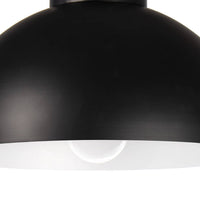 Regina Andrew - 17-1025BLK - One Light Flush Mount - Peridot - Black