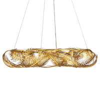 Currey and Company - 9000-0937 - Eight Light Chandelier - Aviva Stanoff - Contemporary Gold Leaf/Painted Contemporary Gold